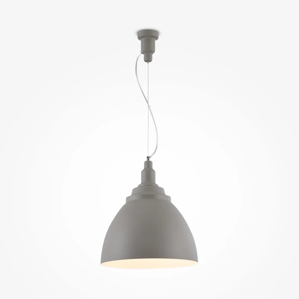 Viseča svetilka P535PL-01GR v industrijskem slogu