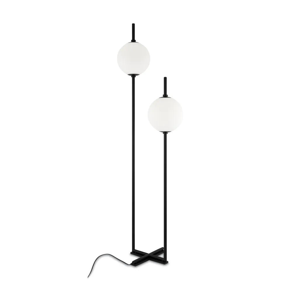 LED stoječa svetilka Z020FL-L12BK za dnevno sobo