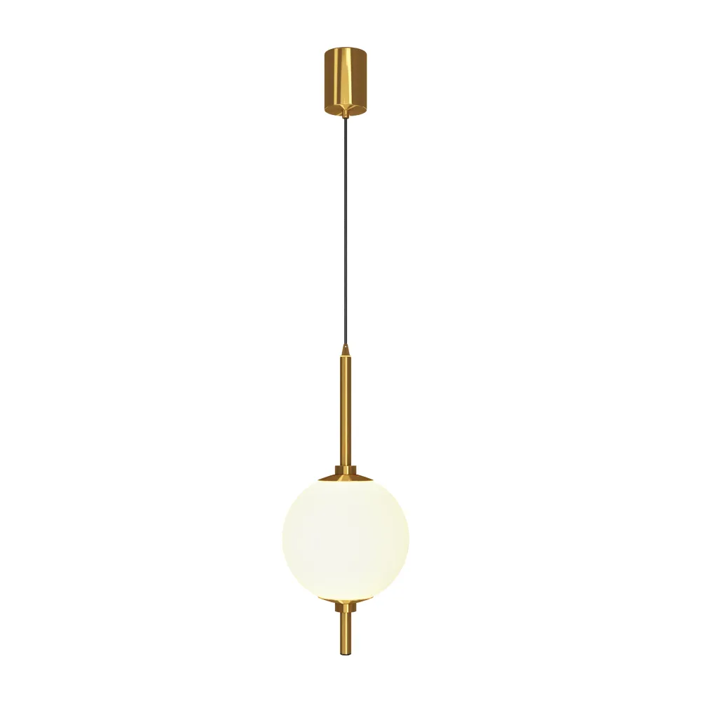 Brass LED Pendant Light Z020PL-L6BS3K for Interiors