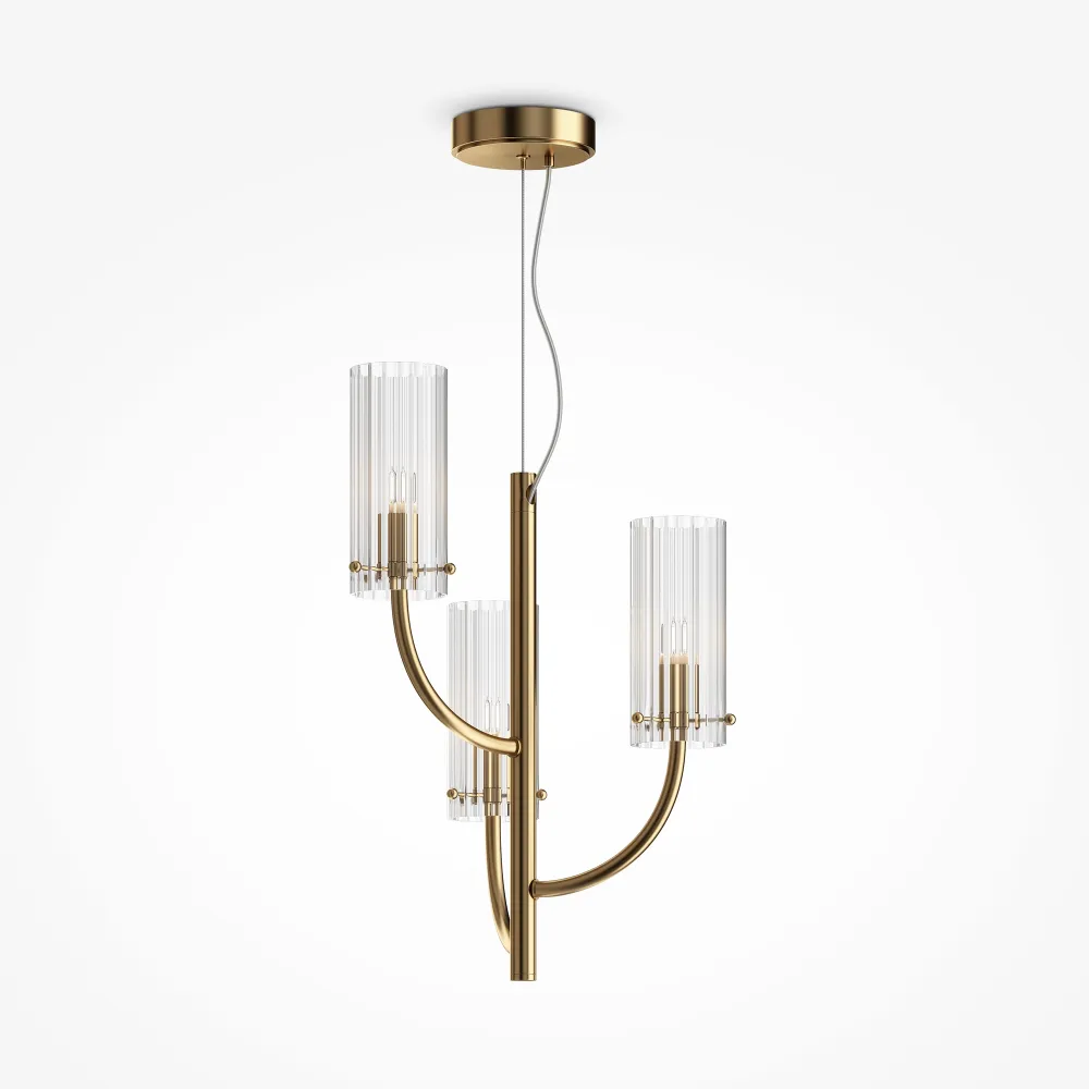 Pendant Light MOD223PL-03BS Brass for Living Room