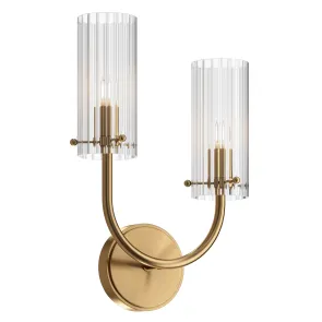 Wall Light MOD223WL-02BS Brass with Glass Shades
