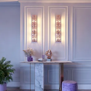 Wall Light MOD094WL-03CH with Crystal Details