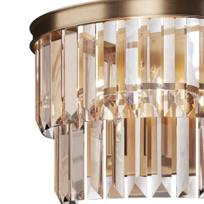 Wall Light MOD085WL-01G with Crystal Accents in Gold