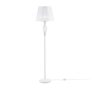 Stojalna svetilka ARM247-11-G s senčilom in kristali
