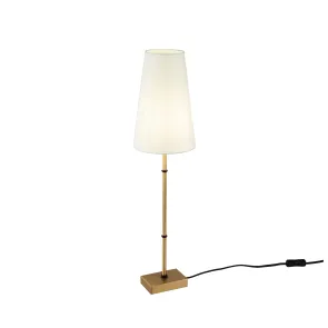 Namizna svetilka H001TL-01BS s tekstilnim senčilom