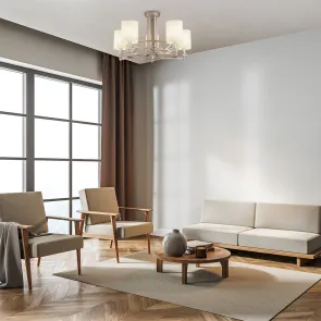 Chandelier H004CL-05BG for Living & Dining Rooms