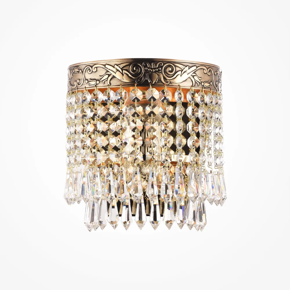Crystal Wall Lamp DIA890-WL-01-G in Gold Finish
