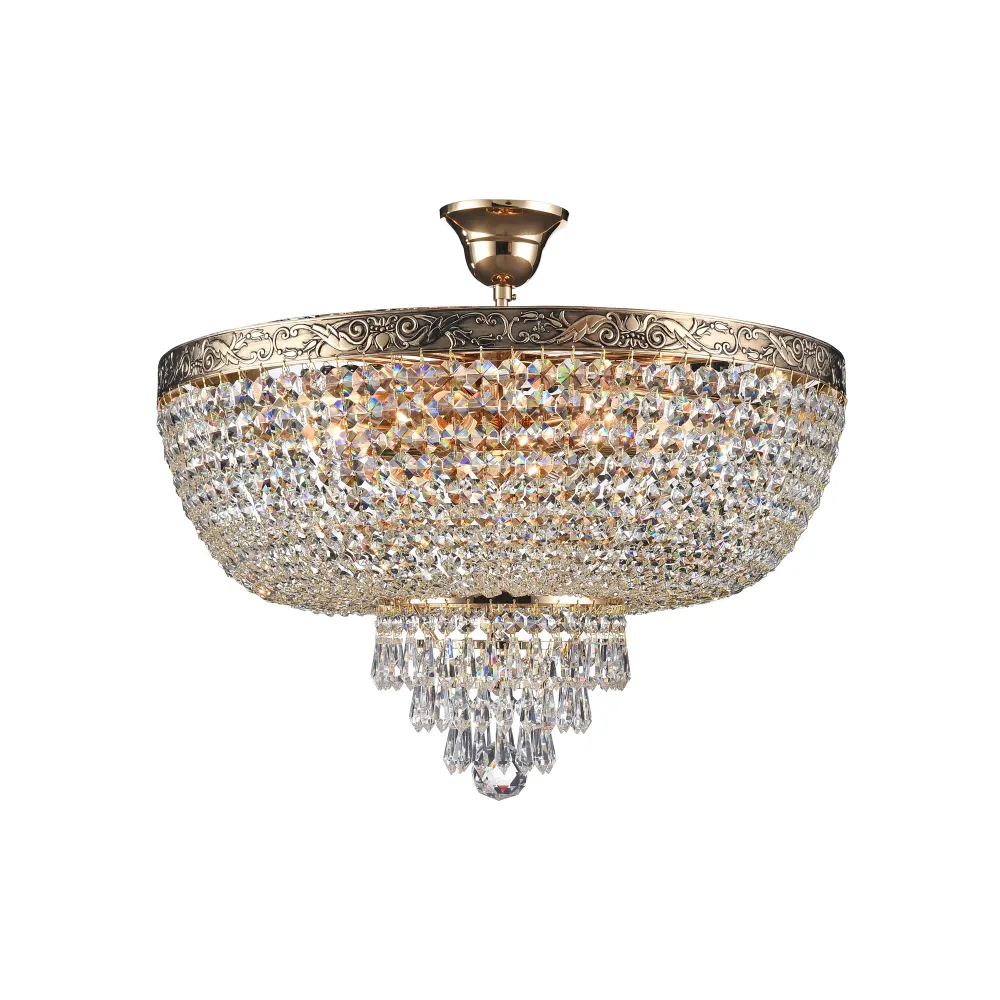 Kristalni lestenec DIA890-CL-06-G za dnevno sobo