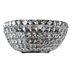 Crystal Wall Lamp DIA100-WL-02-N in Nickel Finish
