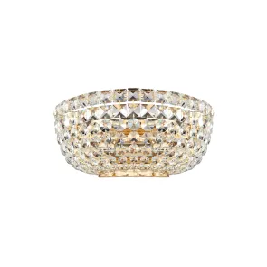 Gold Crystal Wall Lamp DIA100-WL-02-G