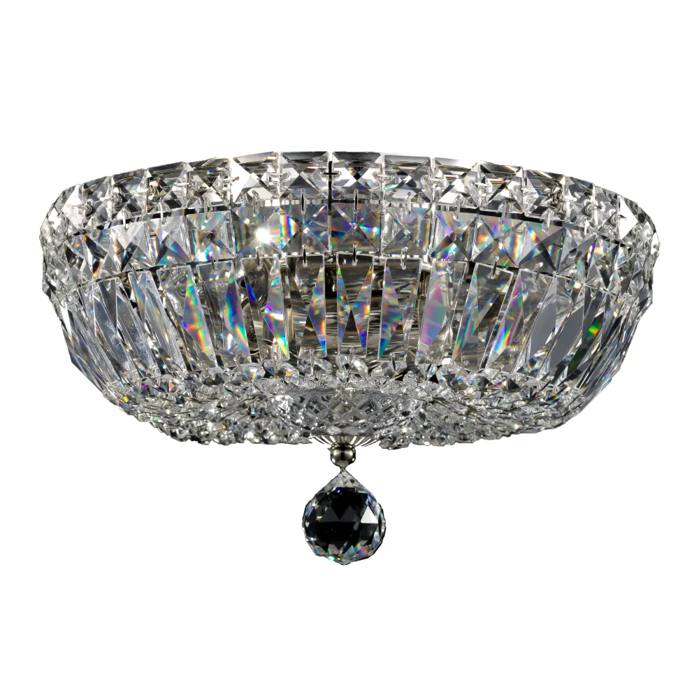 Nickel Crystal Ceiling Light DIA100-CL-03-N