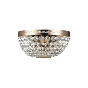 Gold Crystal Wall Lamp DIA700-WL-02-G