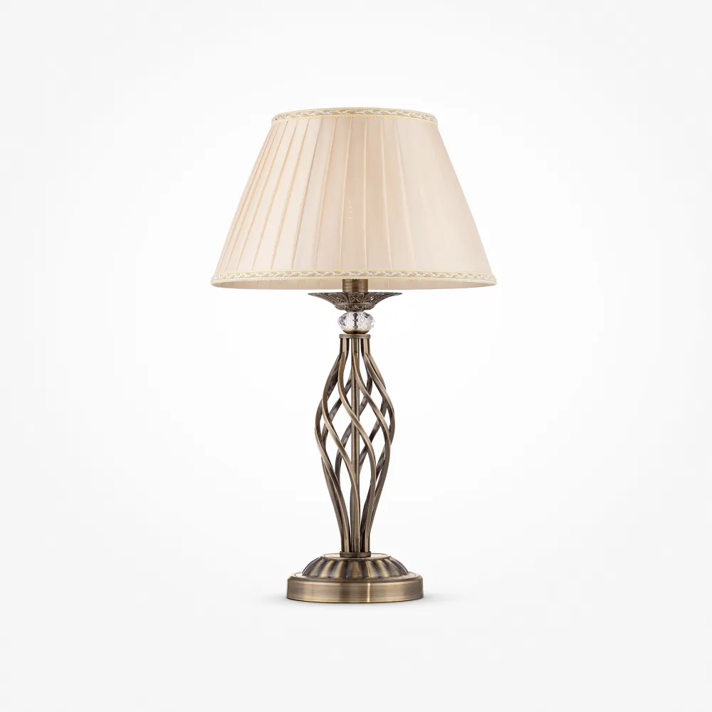 Classic Table Lamp RC247-TL-01-R with Fabric Shade