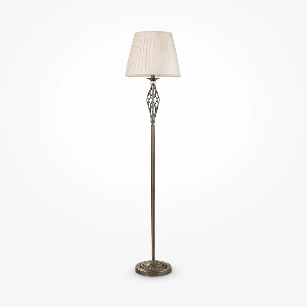 Classic Floor Lamp RC247-FL-01-R with Fabric Shade