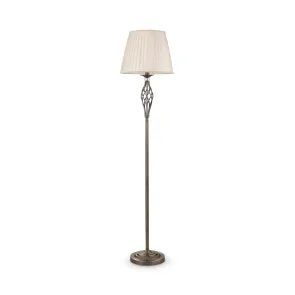 Classic Floor Lamp RC247-FL-01-R with Fabric Shade