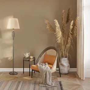 Classic Floor Lamp RC247-FL-01-R with Fabric Shade