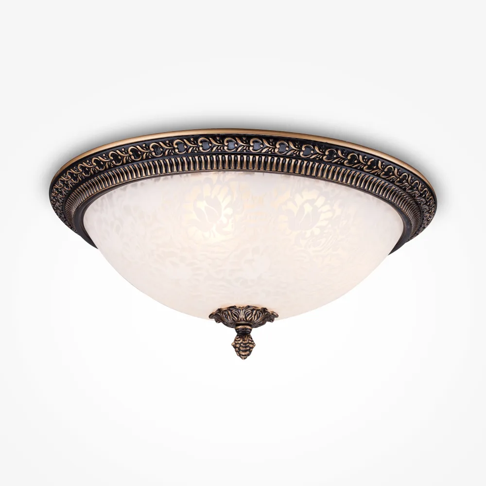 Classic Ceiling Light C908-CL-03-R Bronze Finish