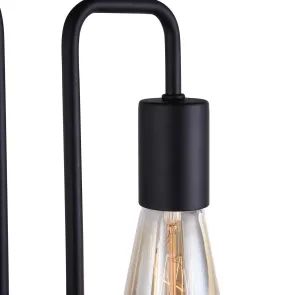 Loft Wall Light T532WL-02B Black Industrial Design