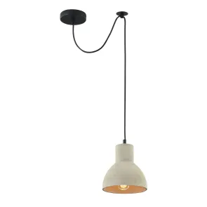 Concrete Pendant Light T434-PL-01-GR Loft Style