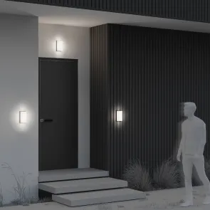 Outdoor LED Wall Light IP54 3000K O454WL-L10GF3K