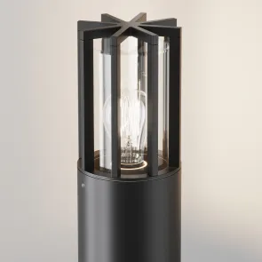 Vrtna svetilka IP54 grafitna E27 O453FL-01GF