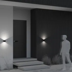 Architectural LED Light IP54 3000K 10W Graphite O435WL-L10GF3K