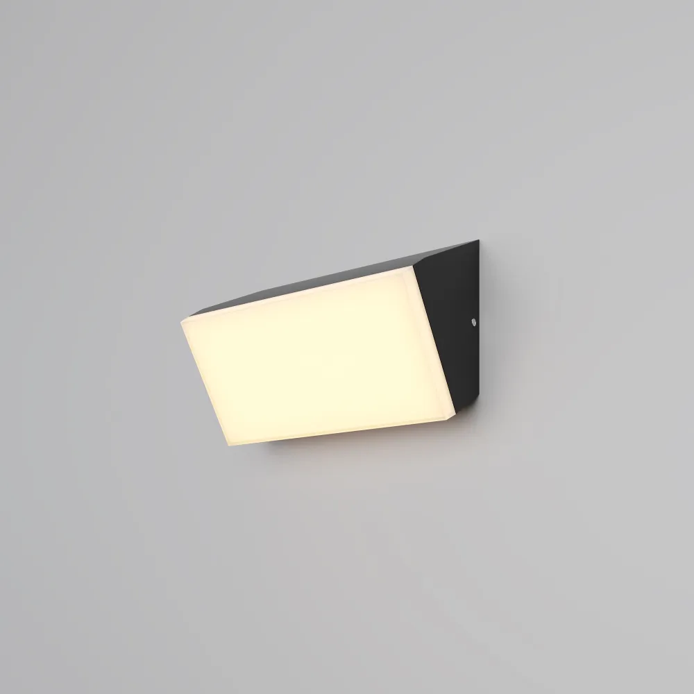 Wall LED Light IP54 3000K 10W Graphite O436WL-L10GF3K