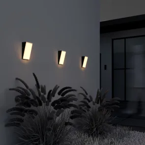 Wall LED Light IP54 3000K 10W Graphite O436WL-L10GF3K1