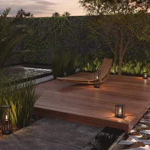 Garden Light E27 IP54 Graphite O452FL-01GF1