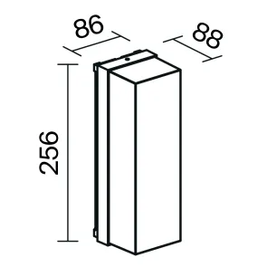 Wall lamp O450WL-01GF