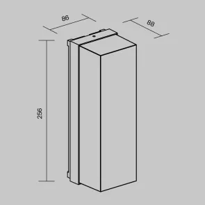 Wall lamp O450WL-01GF