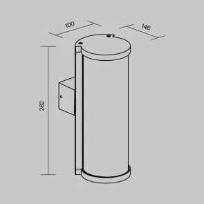 Wall lamp O451WL-01GF