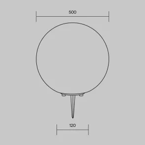 Landscape Lighting O594FL-01W1