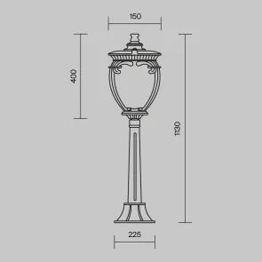 Landscape Lighting O414FL-01GB1
