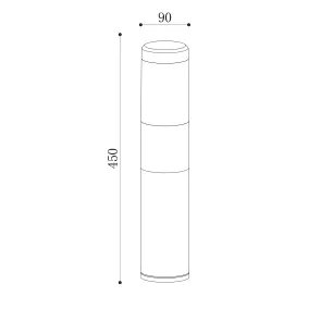 Landscape Lighting O590FL-L8B4K