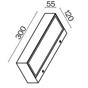 Stenska svetilka O428WL-L20W3K