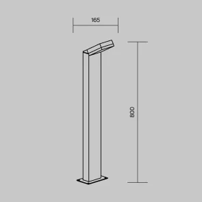 Landscape Lighting O595FL-L12B3K