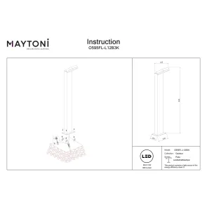 Landscape Lighting O595FL-L12B3K