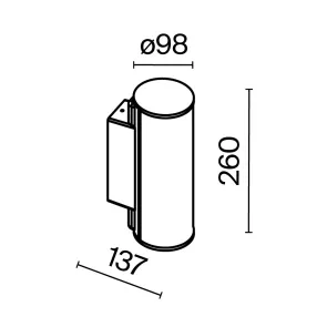 Wall lamp O434WL-L12GF3K