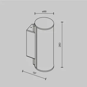 Wall lamp O434WL-L12GF3K