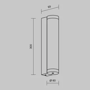 Wall lamp O482WL-L12B3K