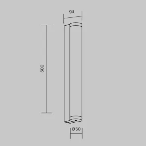 Wall lamp O482WL-L16B3K