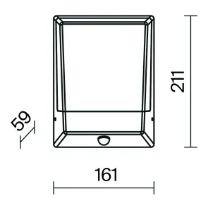 Wall lamp O448WL-L9GF3KSR