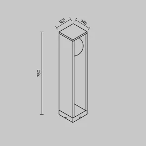 Landscape lighting O483FL-L10GF3K1