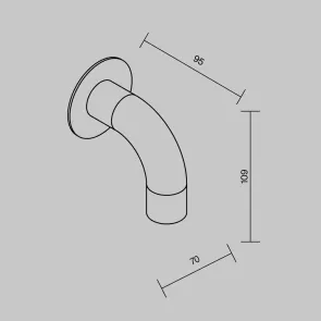 Wall lamp O477WL-L2GF3K