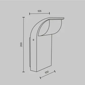 Wall lamp O446WL-L7GF3K