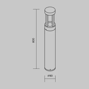 Landscape lighting O458FL-L9GF3K