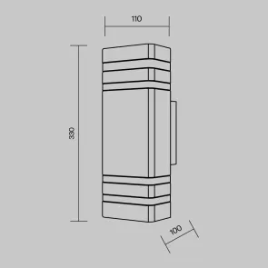 Wall Lamp O578WL-02B