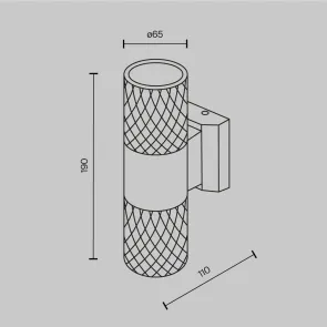 Wall lamp O583WL-02W