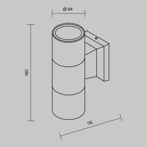 Wall Lamp O574WL-02B